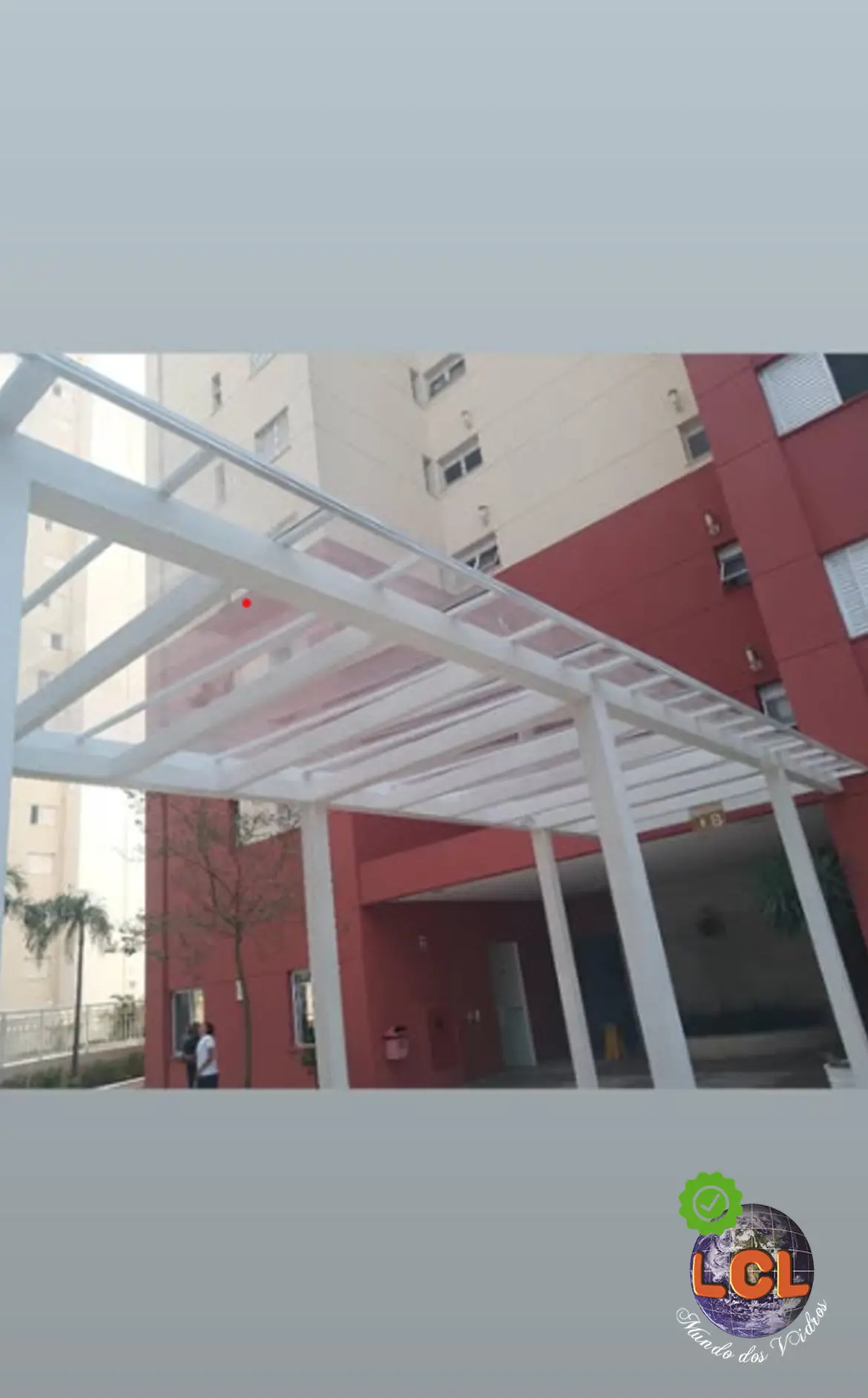 Cobertura de vidro