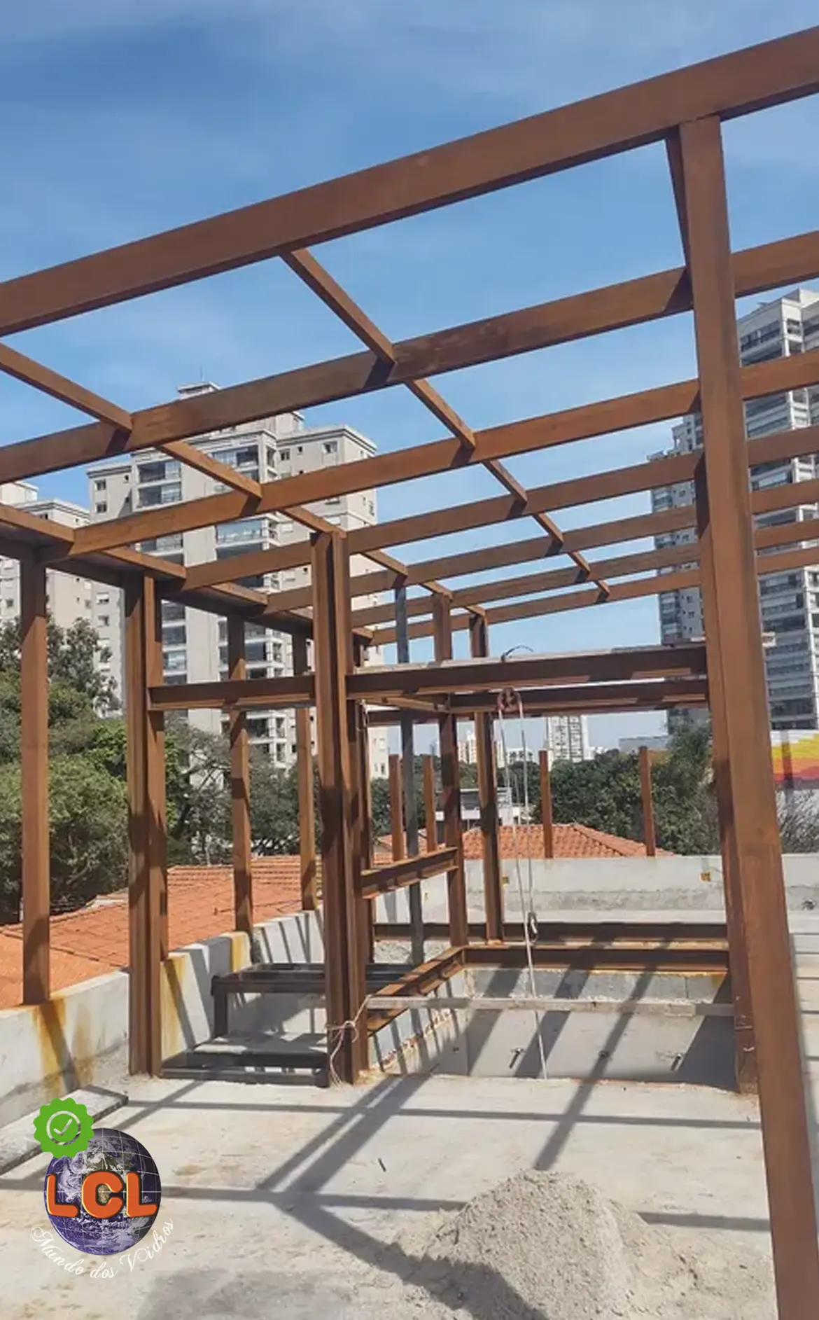 Cobertura de vidro