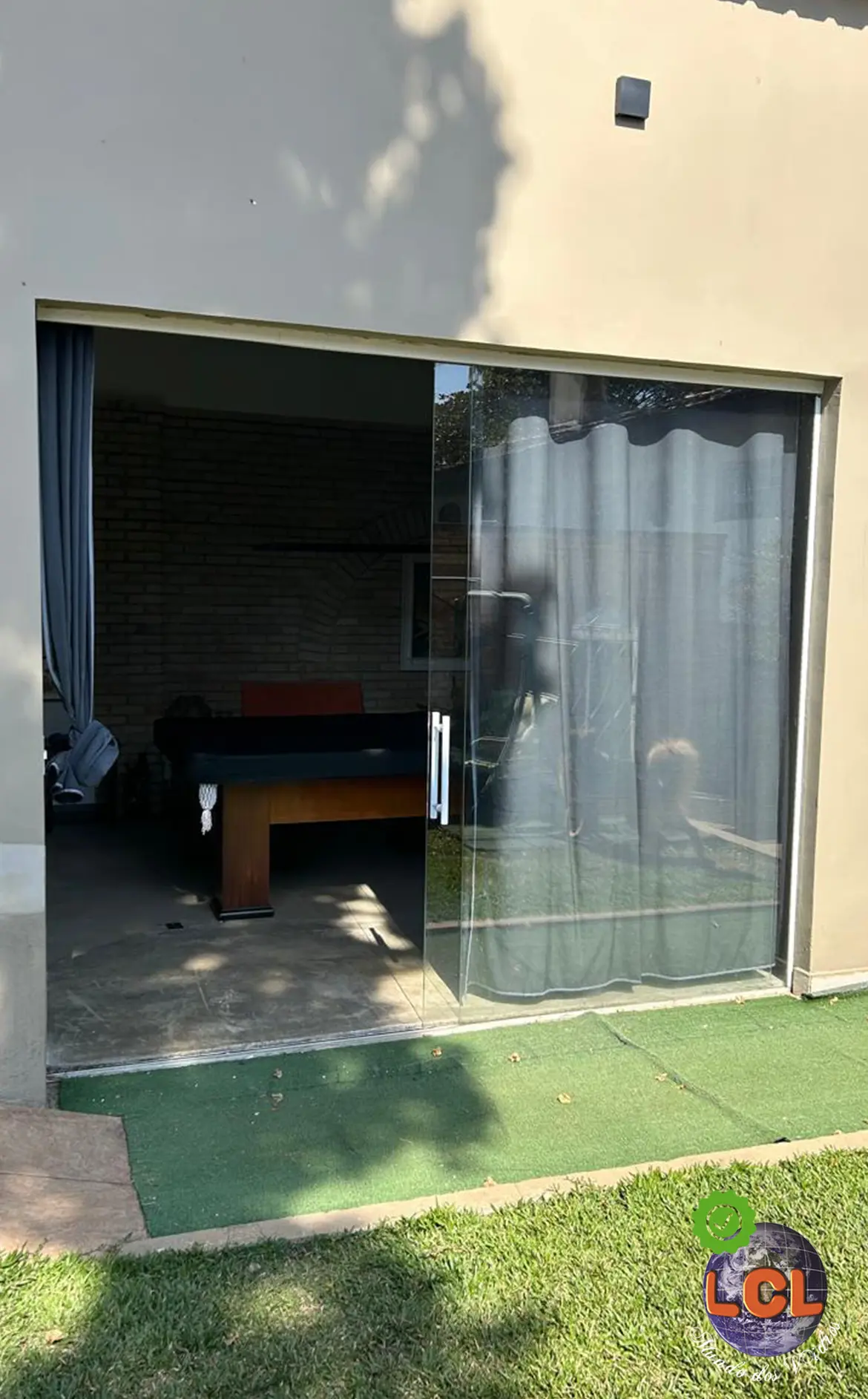 Porta 2 folhas grande